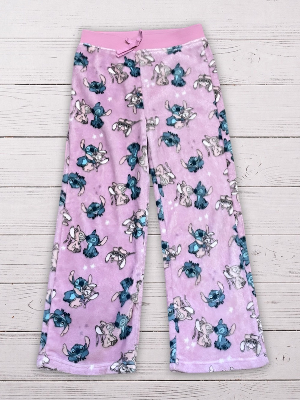 Girls Disney Stitch Pajama Pants Size 10 Kids Lounge Sleepwear